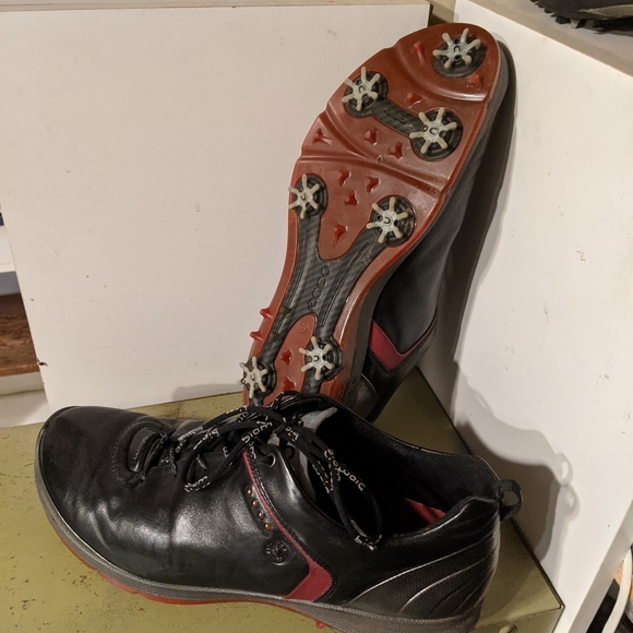 yak leather golf shoes